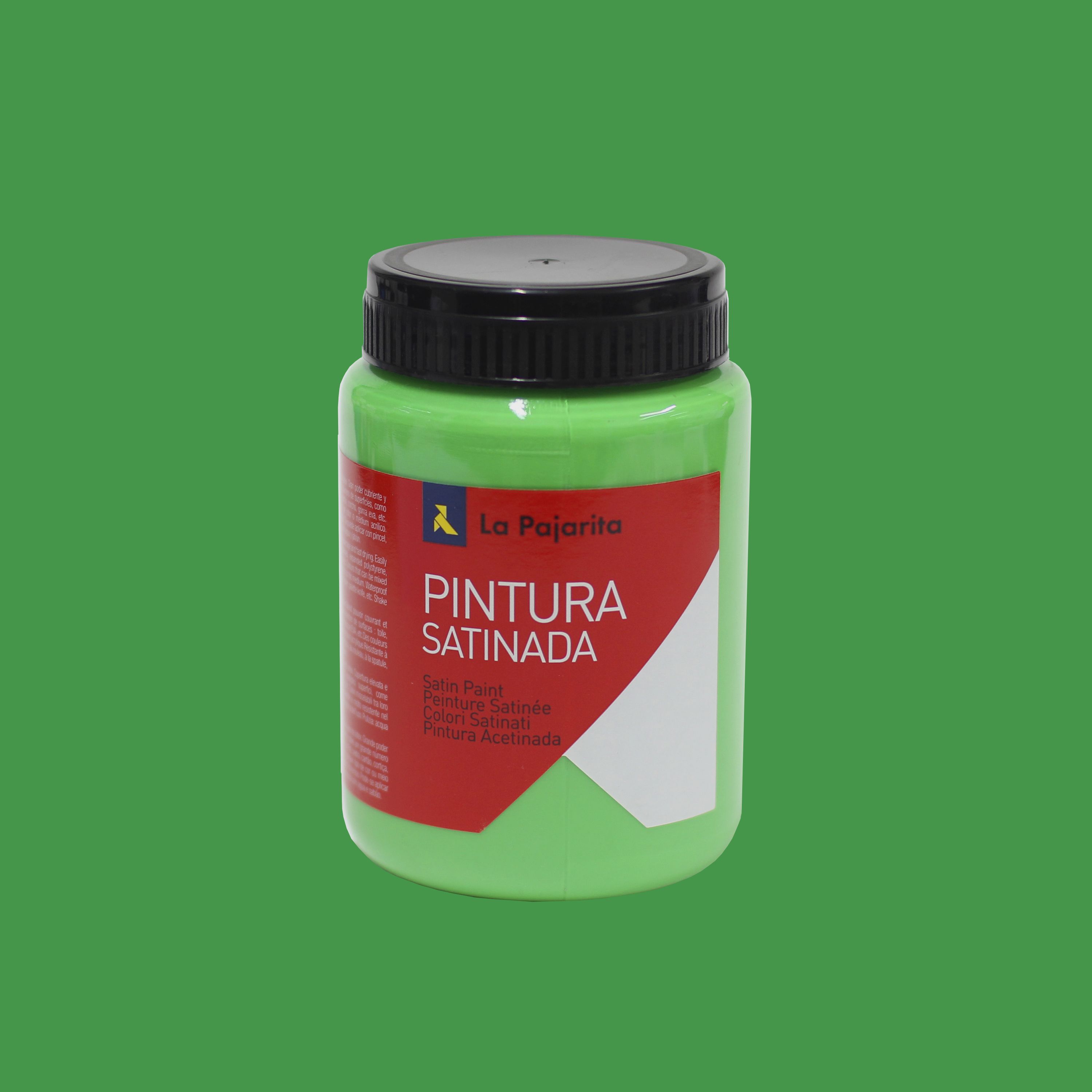 PINTURA SATINADA L-38 VERDE CESPED - 0,375 L