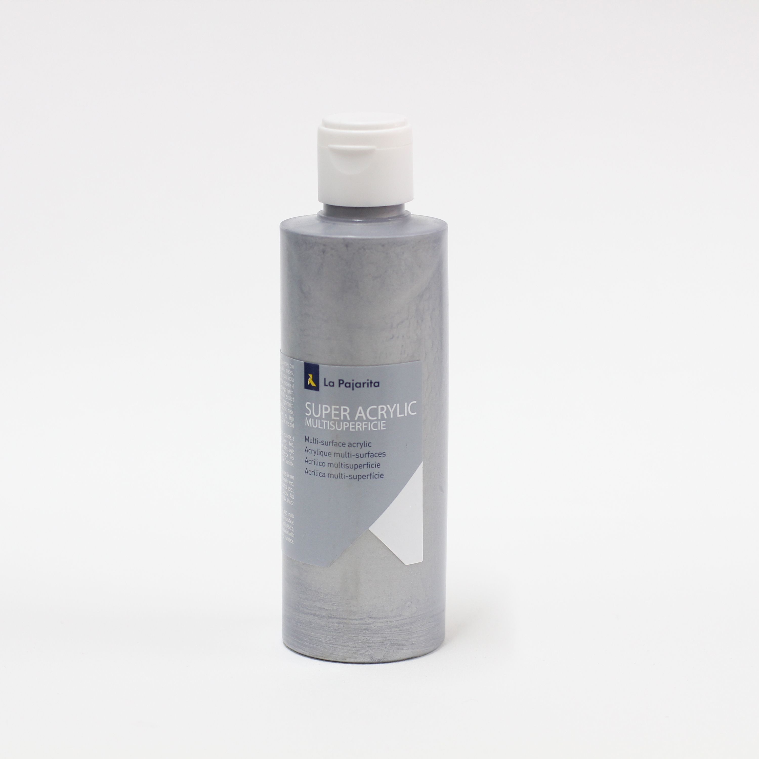 SUPER ACRYLIC a-50 PLATA - 0,2 L