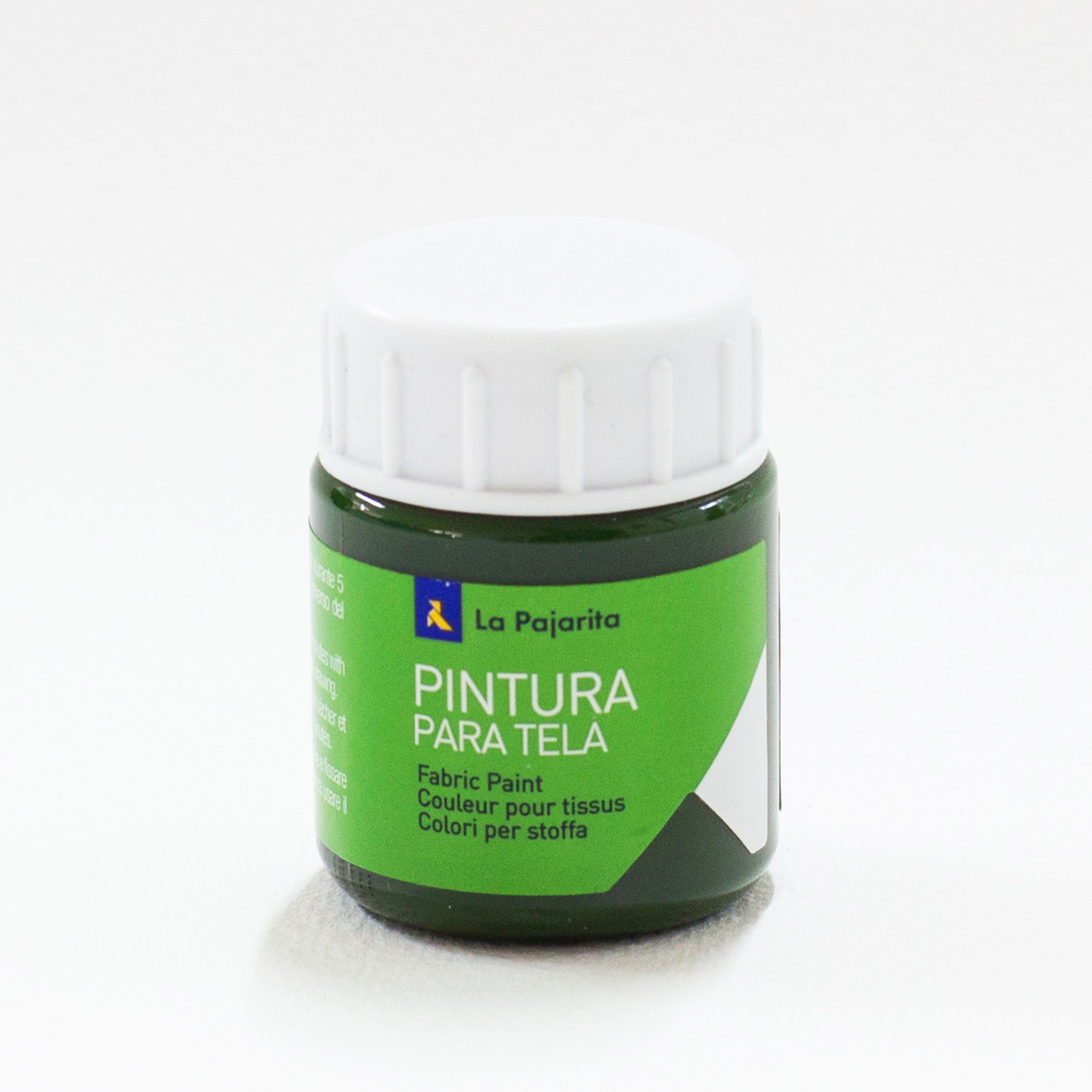 PINTURA TELA TRANSPARENTE T-18 VERDE MUSGO