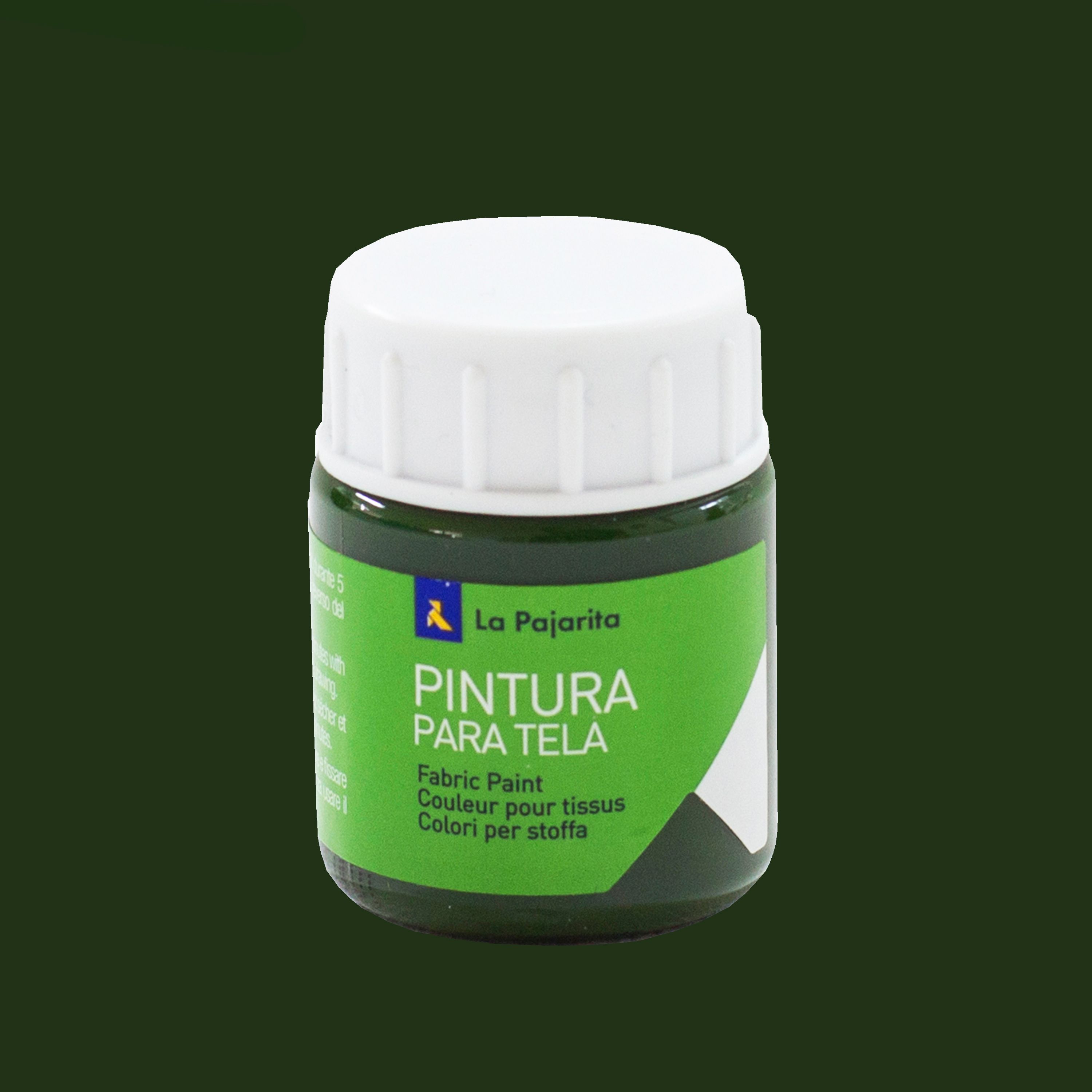PINTURA TELA TRANSPARENTE T-18 VERDE MUSGO - 0,025 L