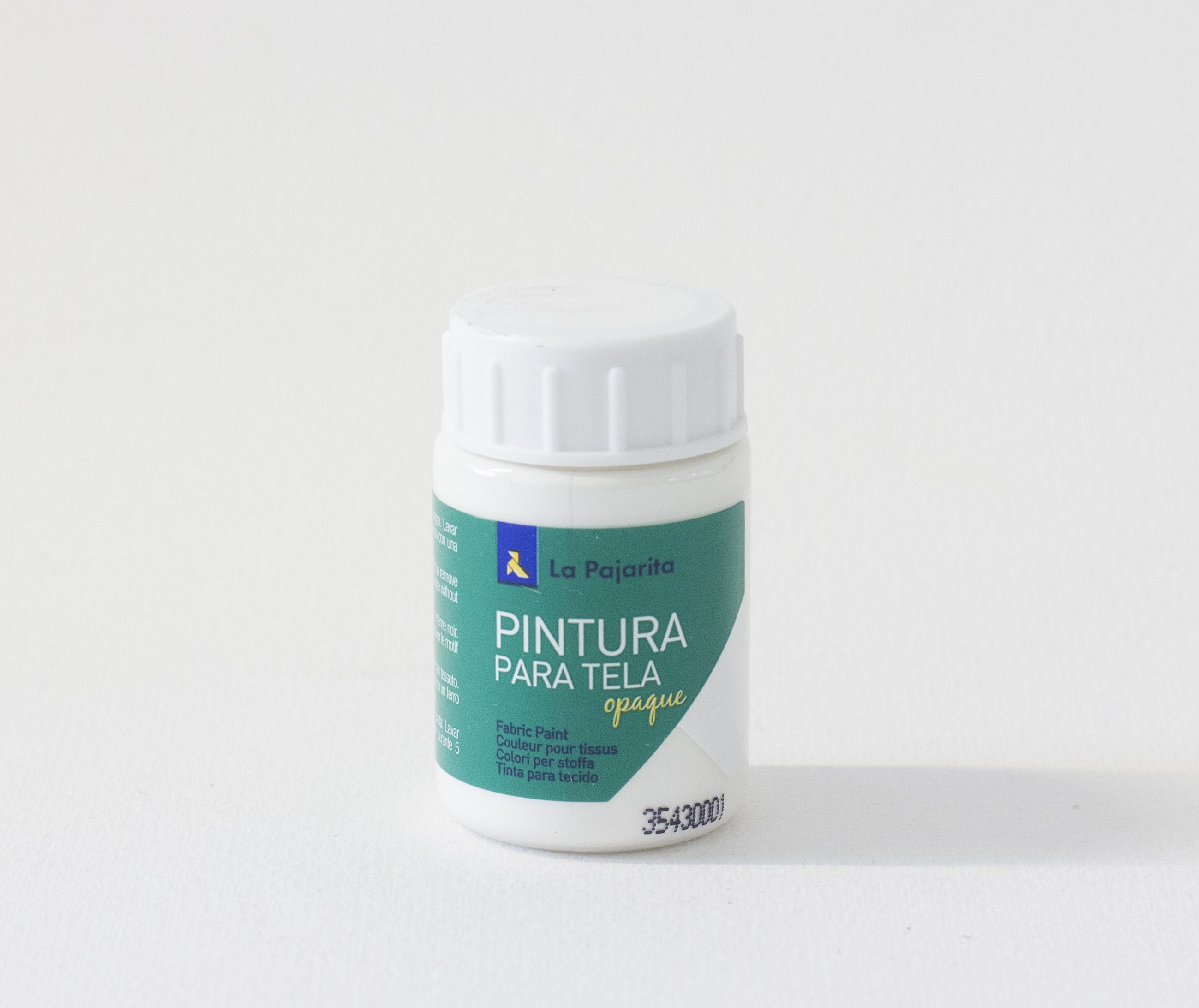 PINTURA TELA OPACA TO-01 BLANCO