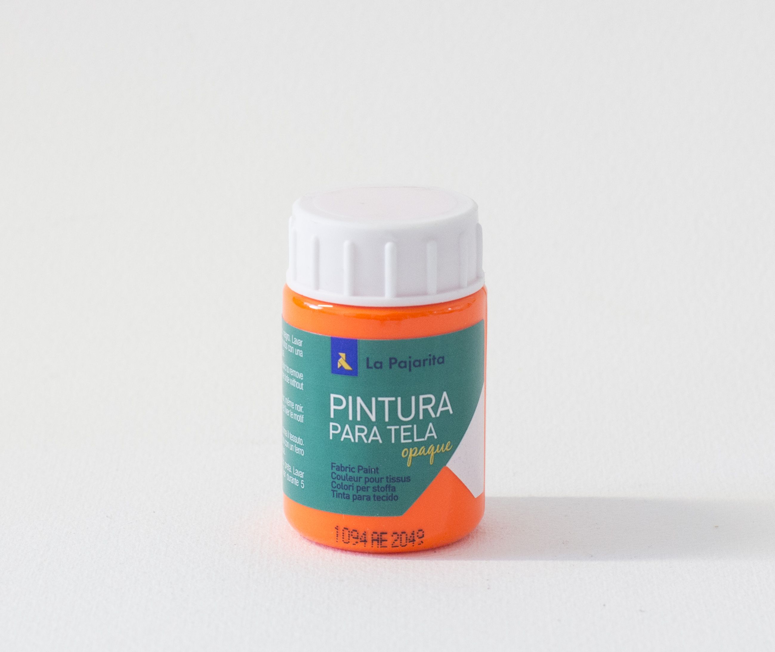 PINTURA TELA OPACA TOF-02 NARANJA FLUORESCENTE