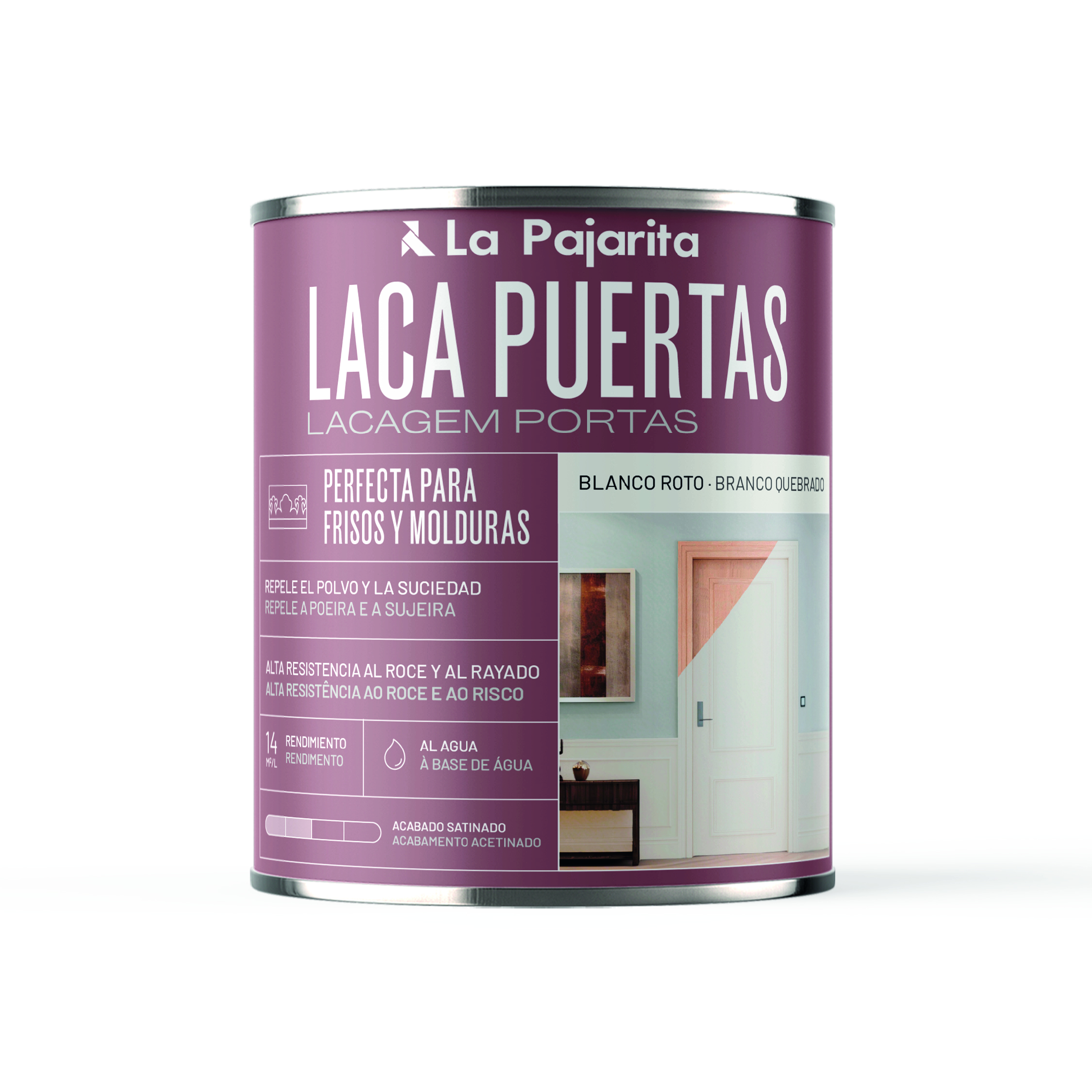 LACA PUERTAS BLANCO ROTO 750ML