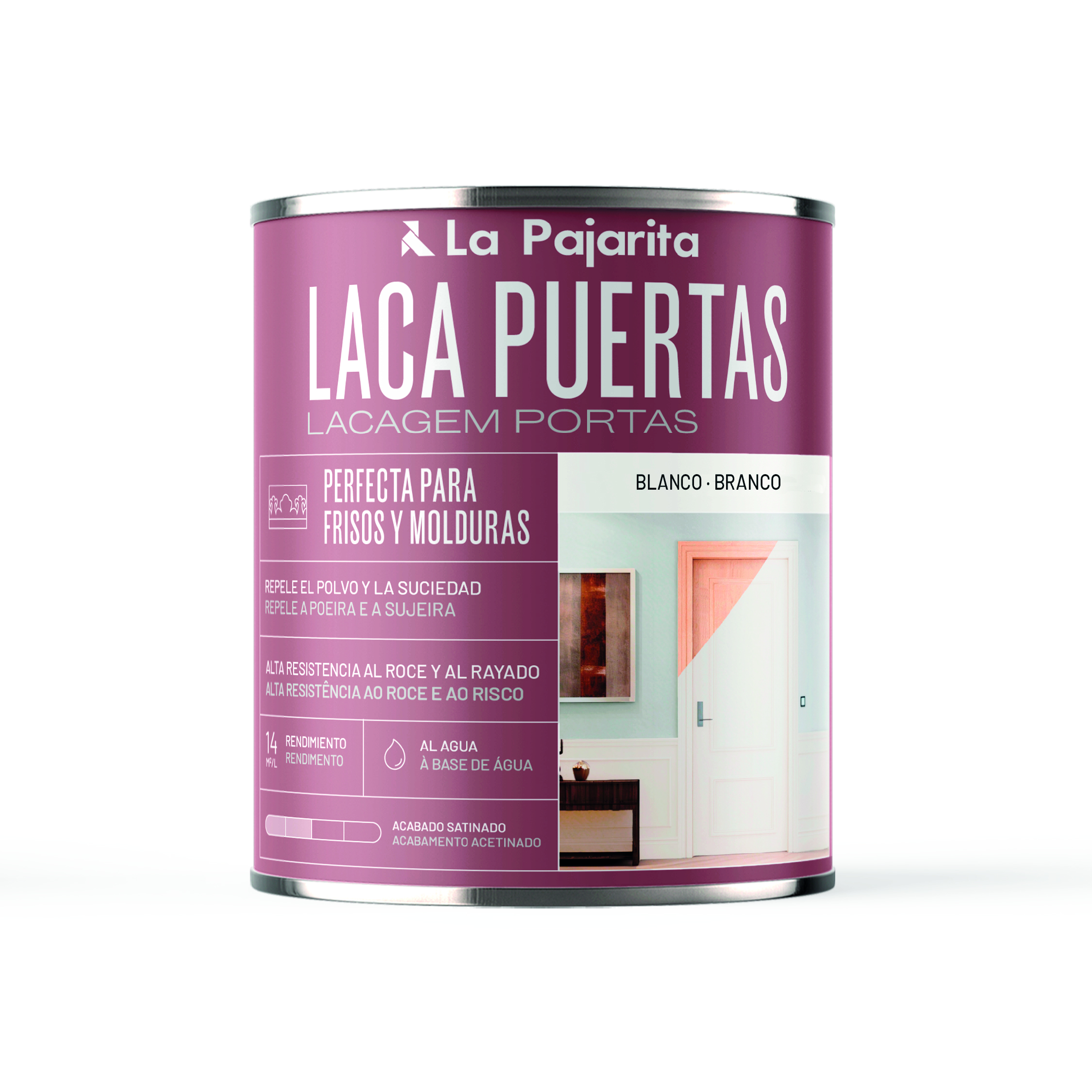 LACA PUERTAS BLANCO 750ML