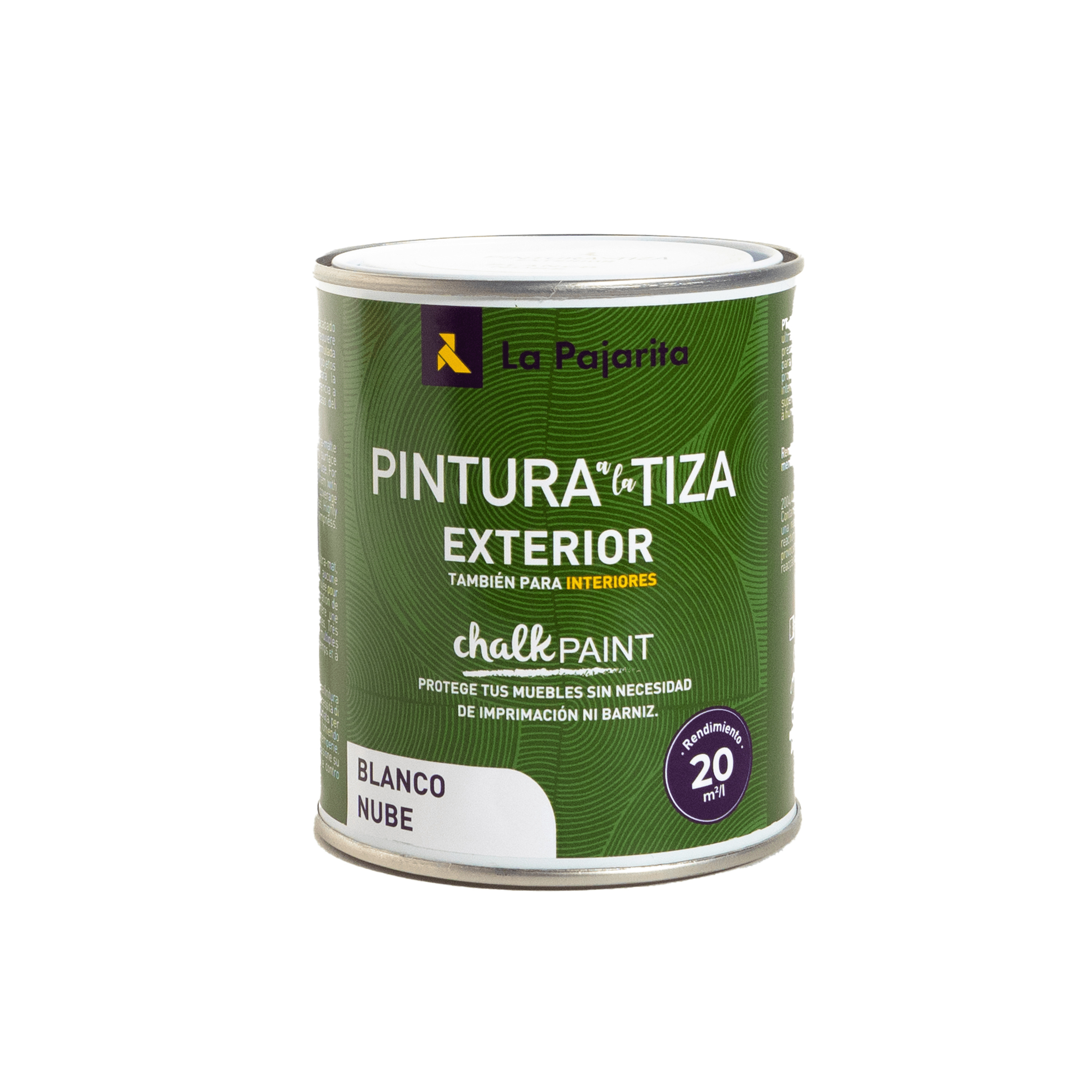 PINTURA A LA TIZA EXTERIOR BLANCO NUBE
