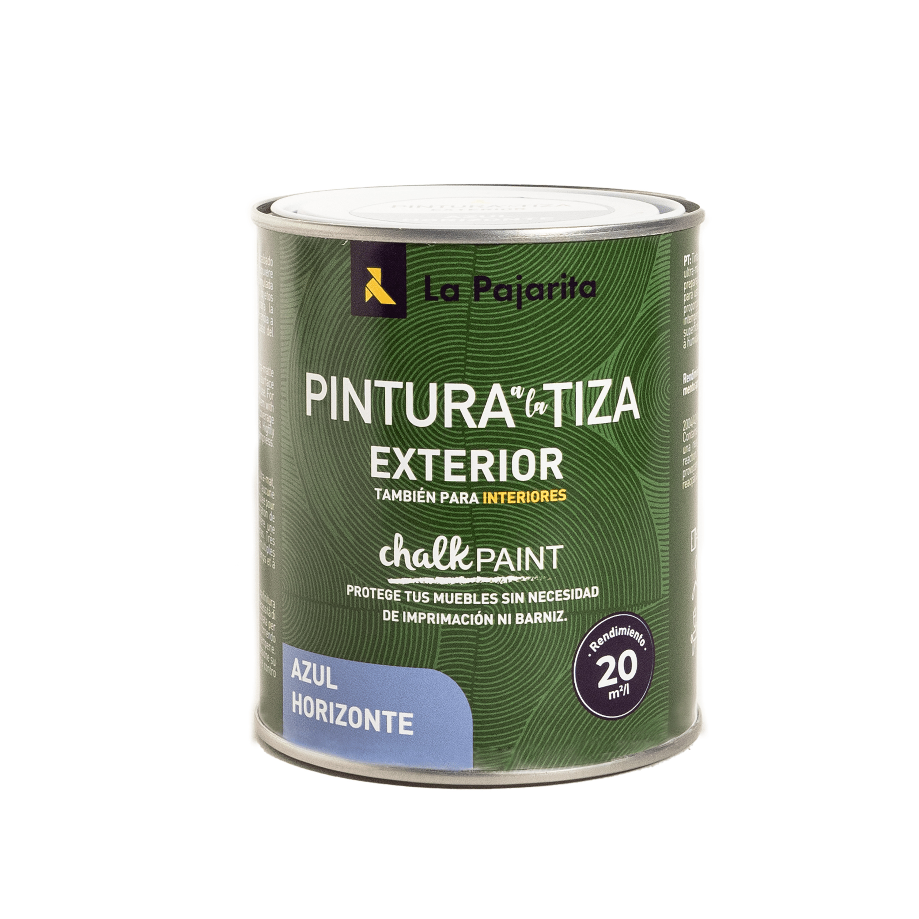 PINTURA A LA TIZA EXTERIOR AZUL HORIZONTE