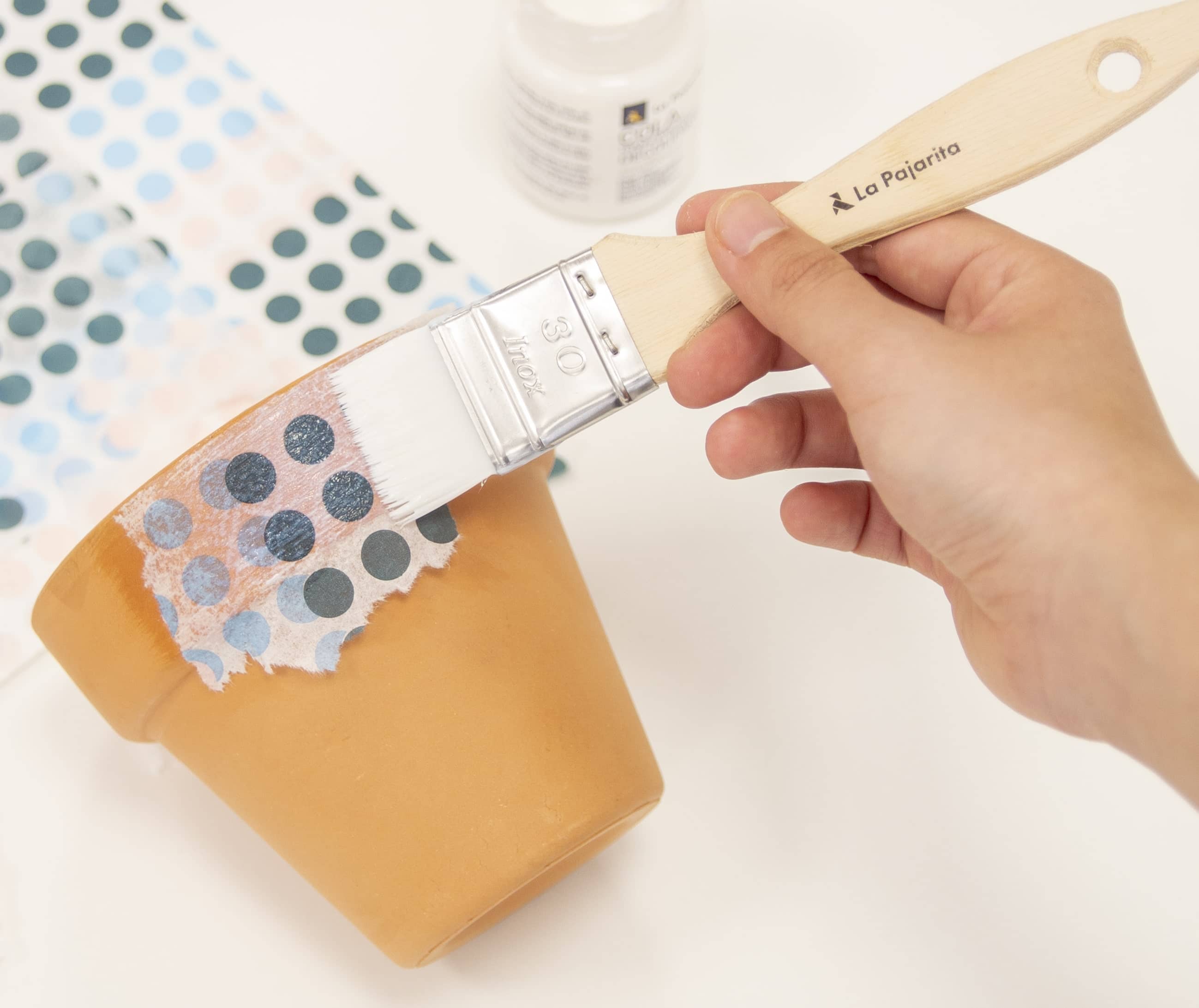 COLA TRANSPARENTE DECOUPAGE