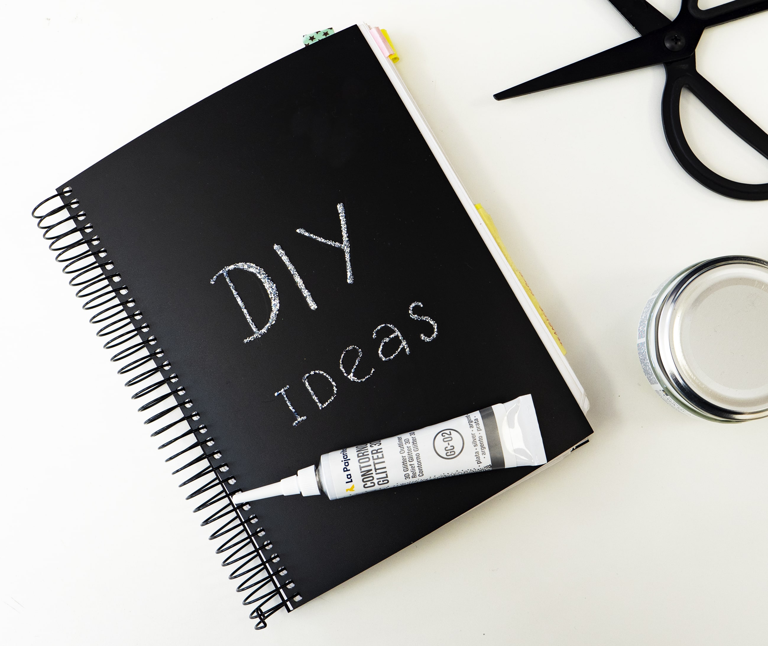 CONTORNO RELIEVE GLITTER ORO