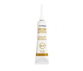 CONTORNO RELIEVE GLITTER ORO