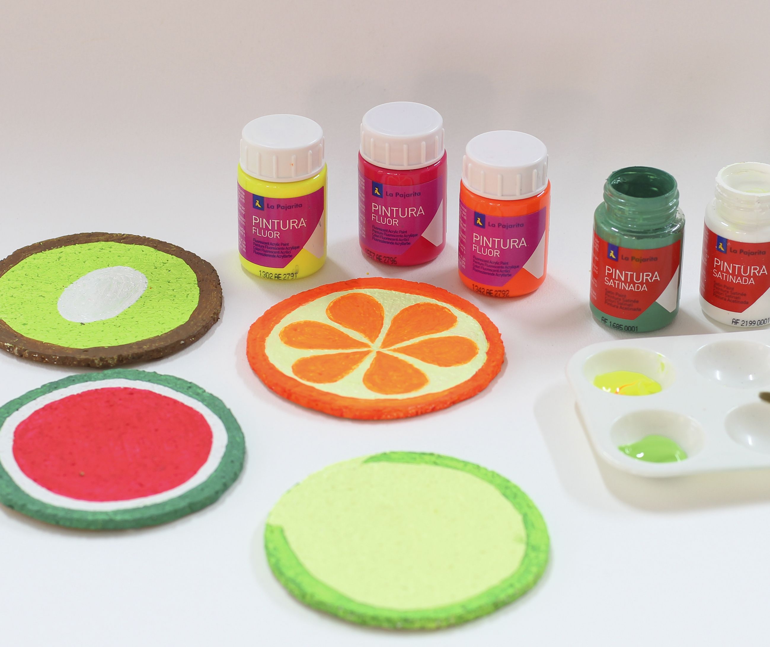 PINTURA FLUORESCENTE F-02 NARANJA