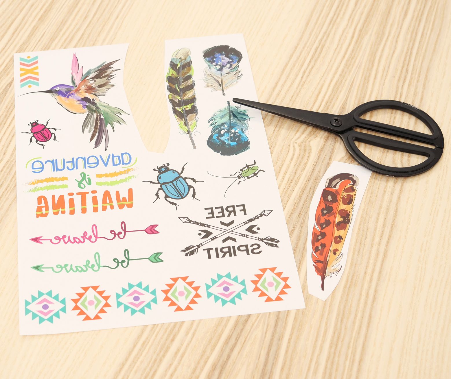 HOJA TRANSFERS VINTAGE