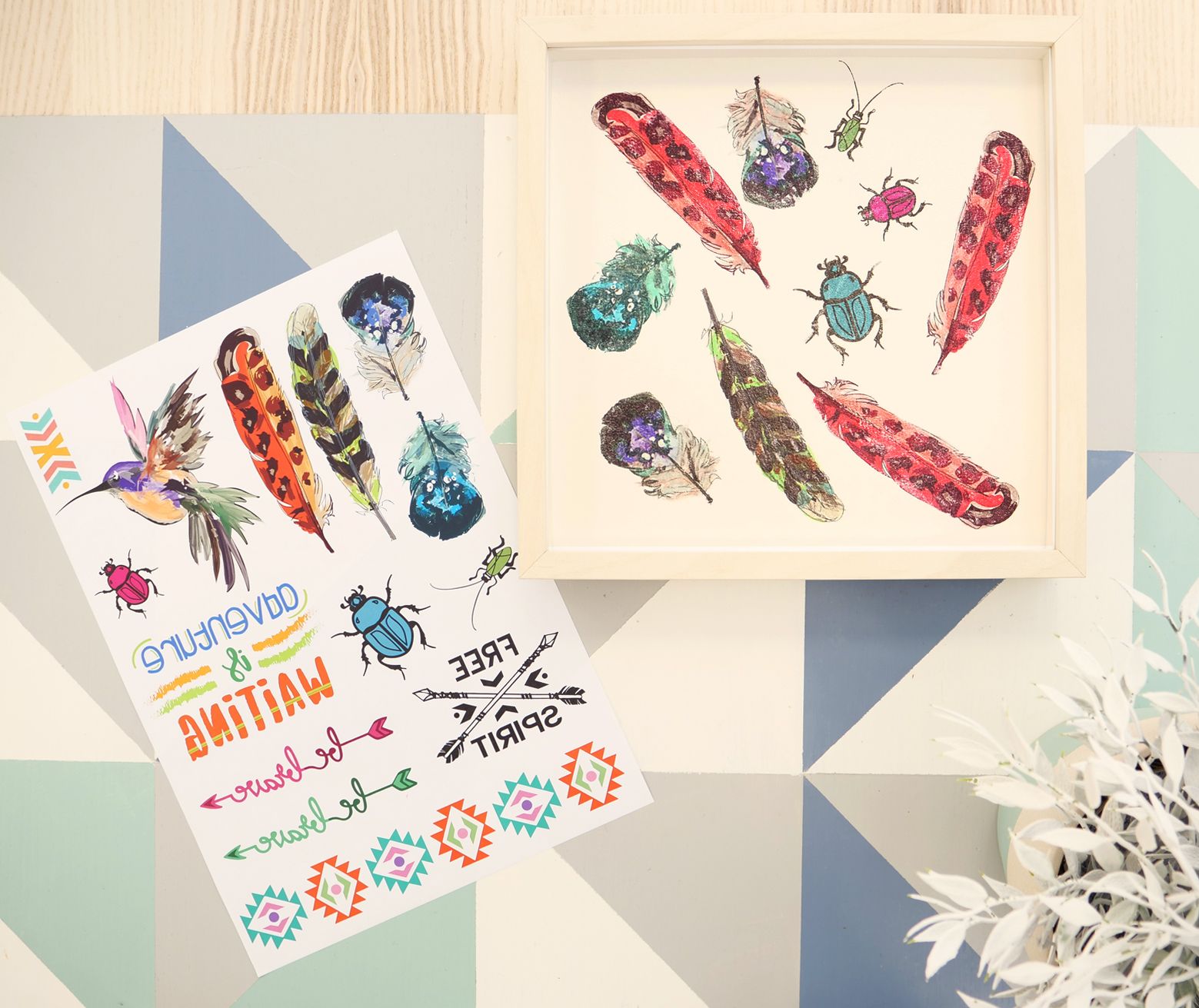 HOJA TRANSFERS VINTAGE