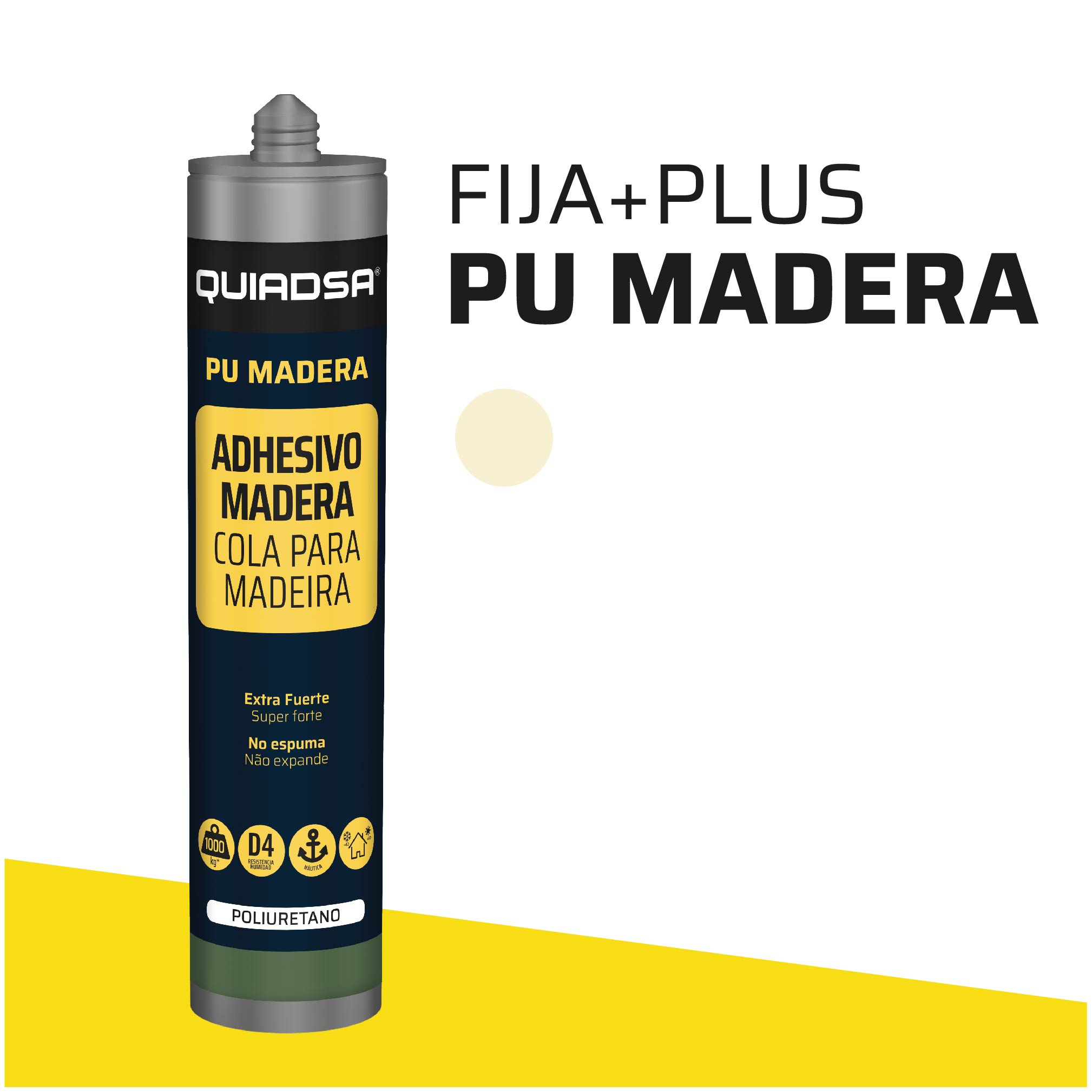 QUIADSA FIJA+PLUS PU MADERA