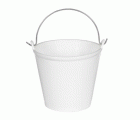 CUBO AGRICOLA POLIETILENO BLANCO 14 L. Ref.6606