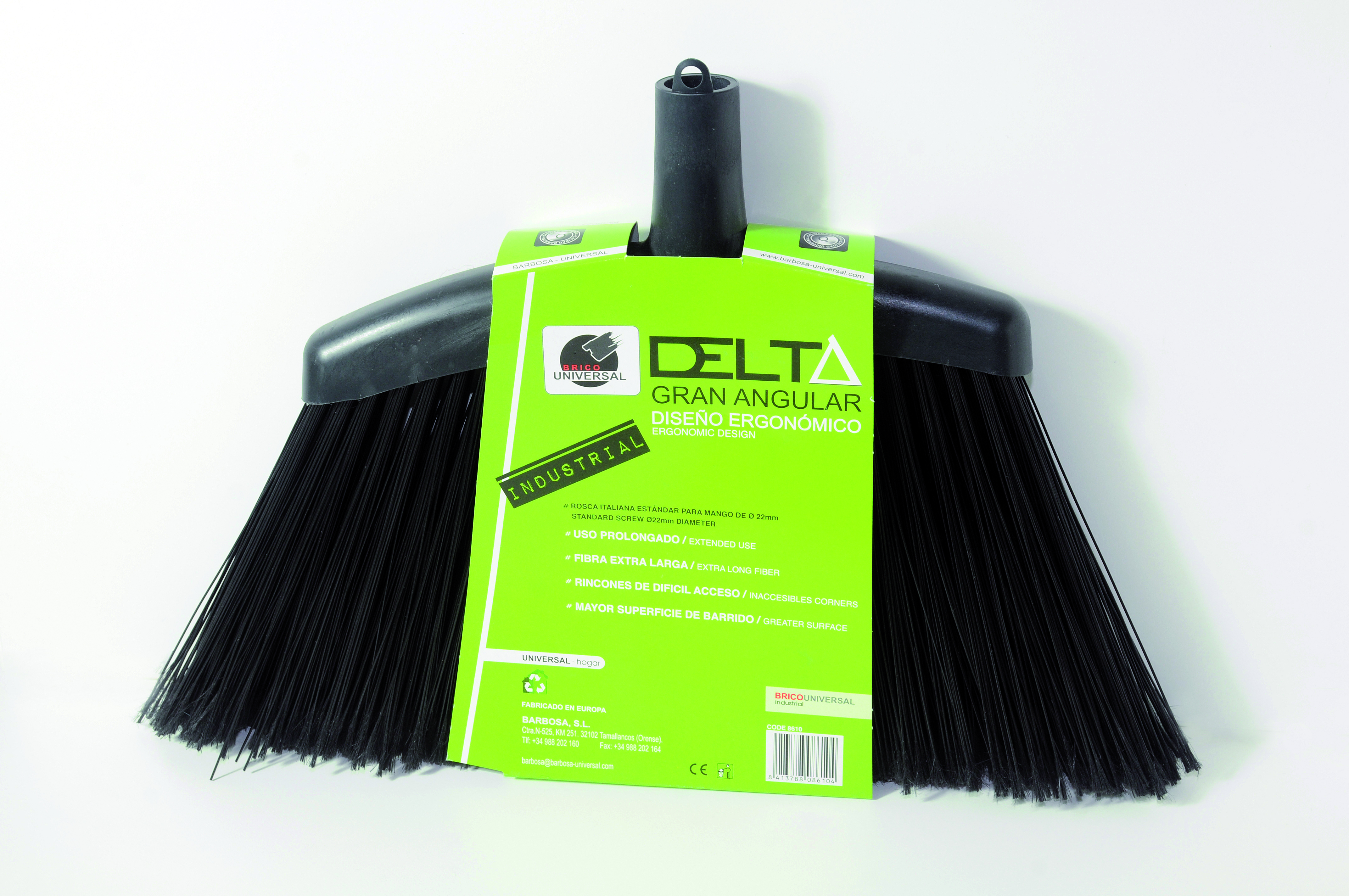 ESCOBA EXTERIOR GRAN ANGULAR SIN MANGO Ref.8610