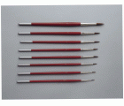 PINCEL ACUAR.OREJA BUEY RDO.M.Corto S/15   4 Ref.9205