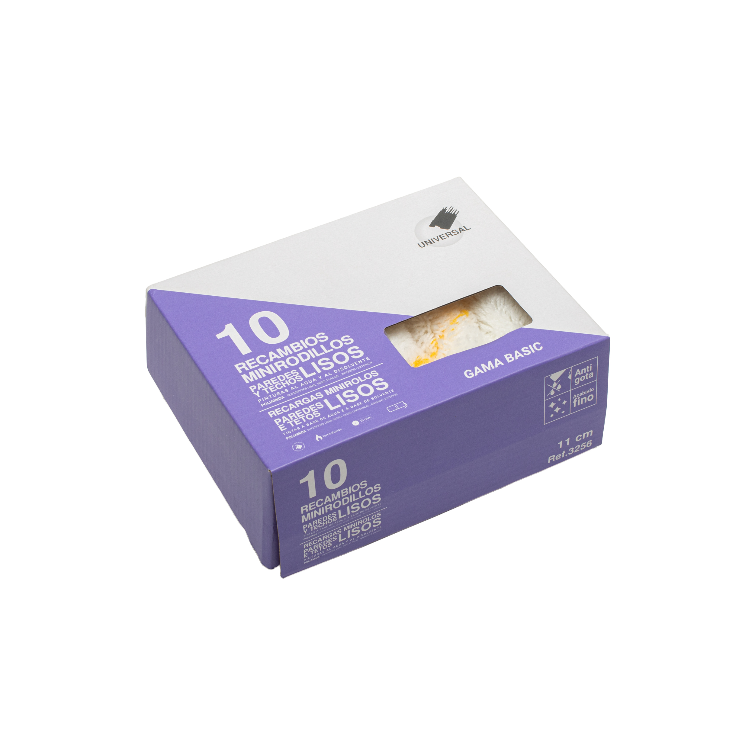 RECAMBIO MINI RODILLO ANTIGOTA BASIC 11 CM
