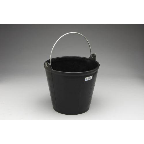 CUBO INDUSTRIAL POLIETILENO GRIS 14 L. Ref.6607