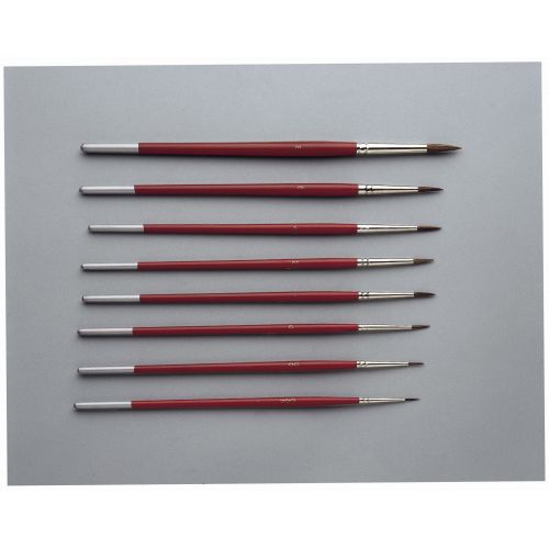 PINCEL ACUAR.OREJA BUEY RDO.M.Corto S/15   4 Ref.9205