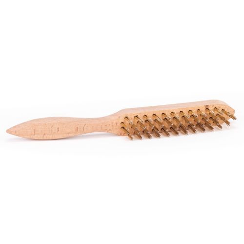 CEPILLO SOLDADOR PUA ACERO C/MANGO 4 HILERAS Ref.1401