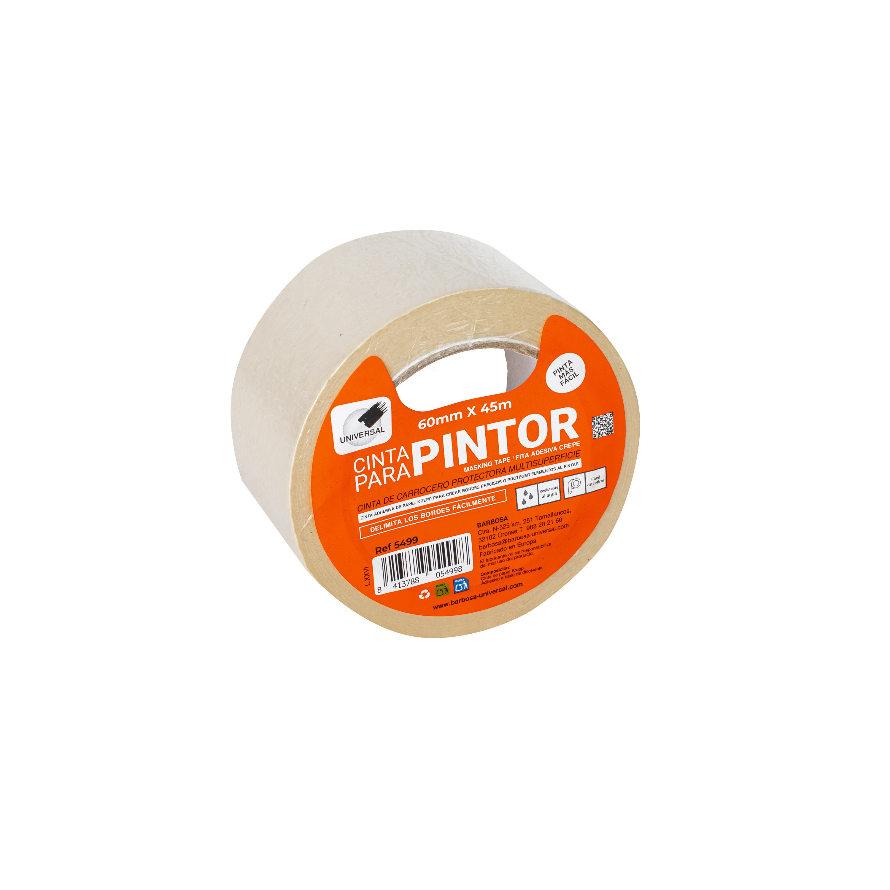 ROLLO CINTA PINTOR 60 mm X 45 m Ref.5499