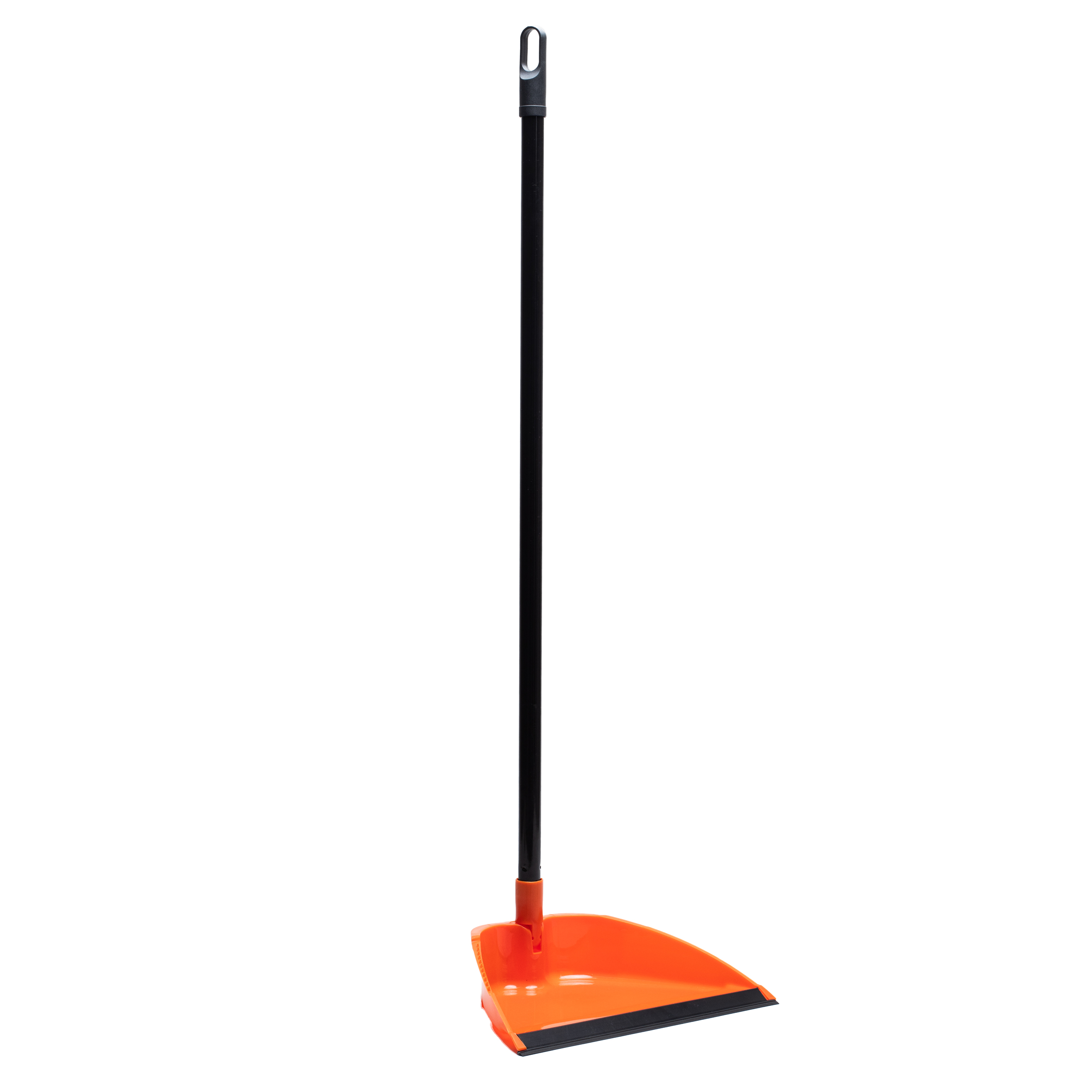 RECOGEDOR CON GOMA Y MANGO METAL.FORRADO PLEGABLE Ref. 6405