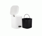 CUBO PEDAL SANITARIO C/BALDE INTERIOR PEQUEÑO Ref.6755