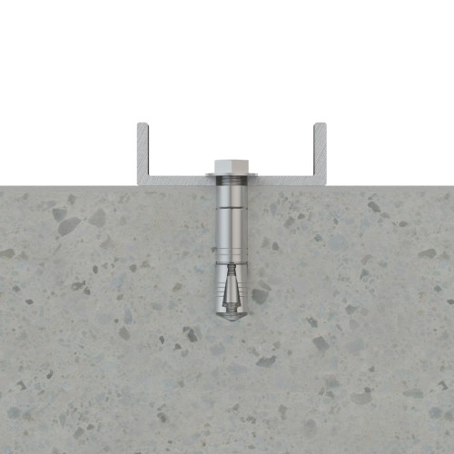 AC-TO [CP] Anclaje de acero con aletas para cargas altas. Tornillo 6.8