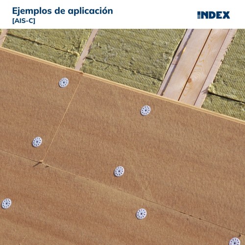AIS-C [CP] Taco de fijación de paneles aislantes. Taco con clavo de poliamida. Homologado ETE