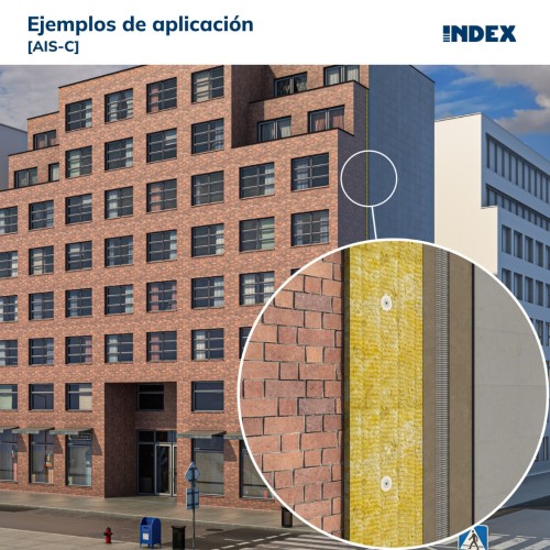 AIS-C [CP] Taco de fijación de paneles aislantes. Taco con clavo de poliamida. Homologado ETE