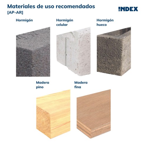 AP-AR [CP] Anclajes para postes. Altura regulable