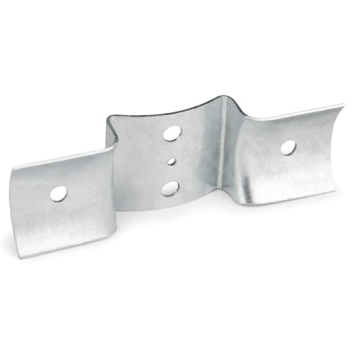 AP-TJ [CP] Anclajes para postes. Abrazadera Tejana para Unión de postes de madera verticales y horizontales