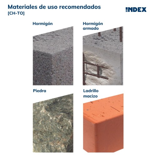CH-TO [CP] Anclaje camisa antigiro para cargas medias. Tornillo hexagonal 6.8. Homologado ETE Opt.7