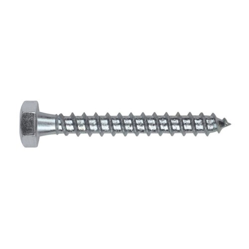 571 TR [CP] Tornillo con rosca para madera y aglomerado. Cabeza hexagonal. Con rosca completa