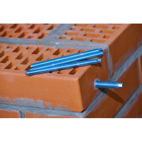EQ-AC [CP] Espárragos con tuerca y arandela para anclaje químico. Zincado