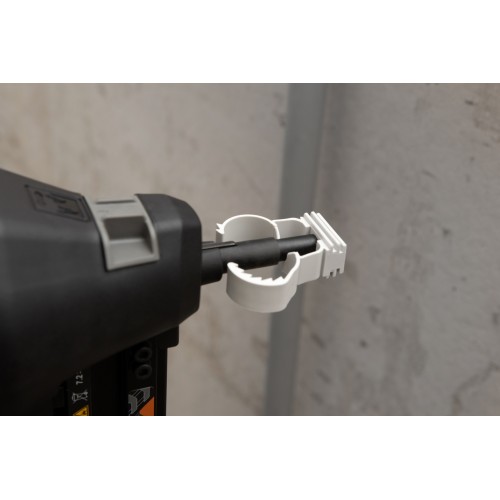 FG-ABRA [CP] Accesorios para instalar con pistola de gas. Abrazadera a presión