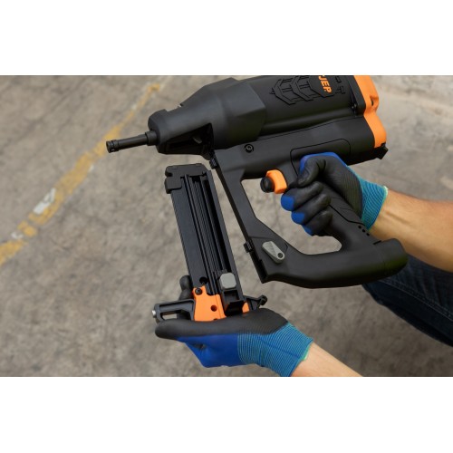 FG-GUN [CP] Pistola semiautomática de fijación a gas sin cables. Pistola semiautomática de fijación a gas sin cables para tabiquería seca