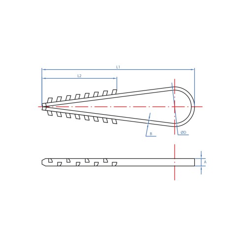 FI-CA CL [CP] Fijaciones para cables. Clip