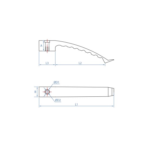 FI-CA PS [CP] Fijaciones para cables. Pinza simple