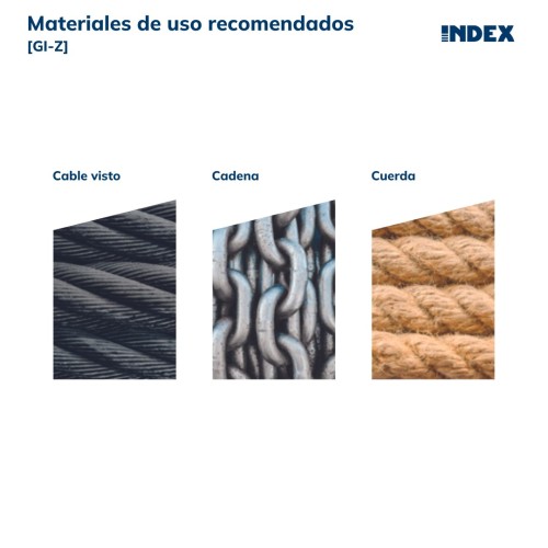 GI-Z [CP] Grillete lira. Zincado