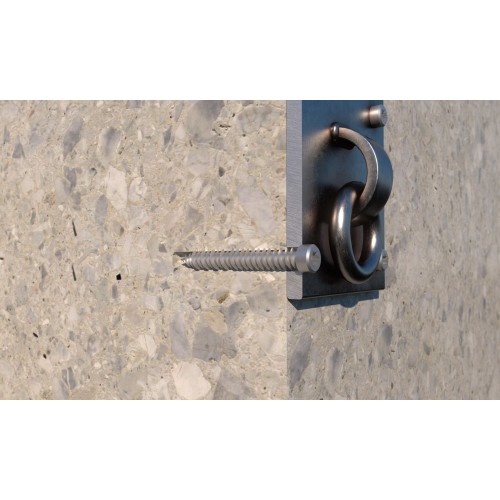 HR [CP] Tornillo para fijación directa. Cabeza cilíndrica, TX
