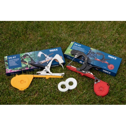EN-AP [CP] Cinta y accesorios para entutorado. Atadora profesional Plus