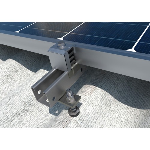 KC-GPX [CP] Kits para instalaciones solares coplanares. Coplanar con guía perforada acero Atlantis C4-M INDEXTRUT SOLAR GP-XS