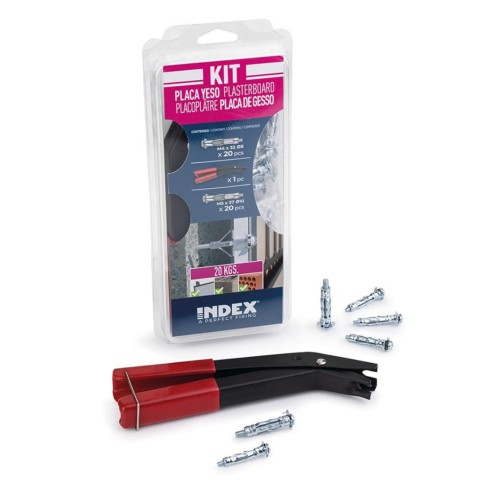 KITINPIN [KIT] Anclaje Indemoll para fijación en elementos huecos. Kit de tabiquería seca