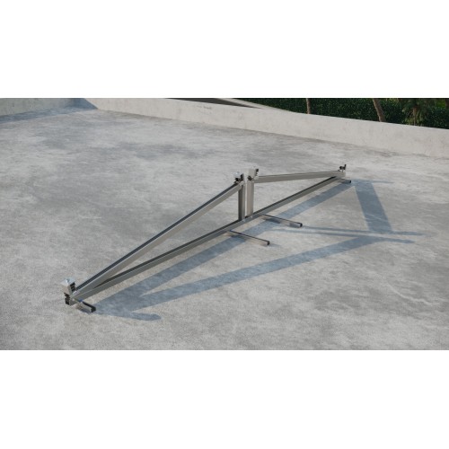 KL-ESW [CP] Kits para instalaciones solares lastradas. Kit para sistema lastrado orientación este-oeste