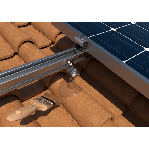 MS-IS [CP] Accesorios de estanqueidad para la instalación de placas solares. Membrana impermeabilizante híbrida líquida multiusos de alta elasticidad, basada en tecnología W-PROTEK