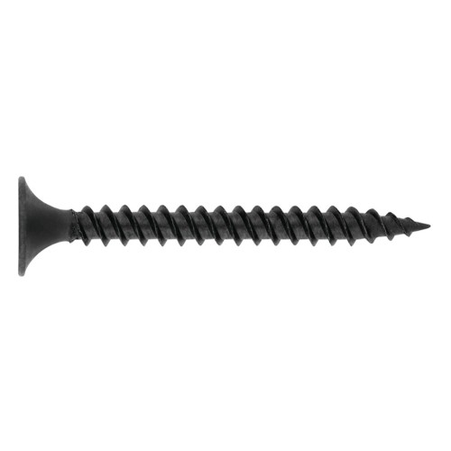 PL-EP [CP] Tornillo para placa de yeso de altas prestaciones. Fosfatado. Cabeza trompeta, rosca doble hilo y punta alfiler. Huella PH. Bote de plástico