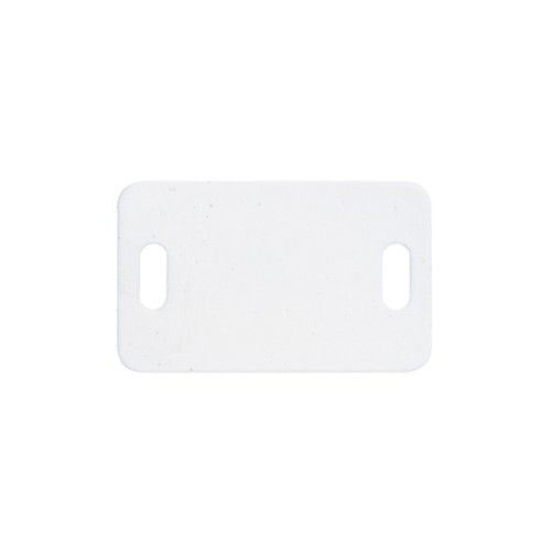 [CP BN-PL] Placa de identificación de nylon de hasta 4,8 mm. Placa de identificación de nylon de hasta 4,8 mm para bridas, natural