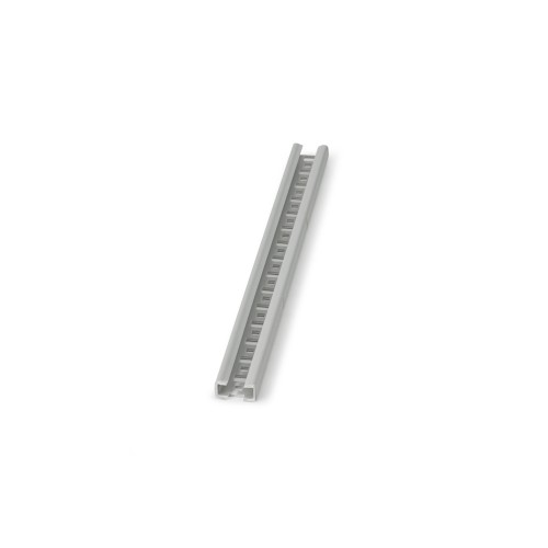 [CP GP-PVC] Perfiles para cargas ligeras tipo "C". Guía perforada PVC