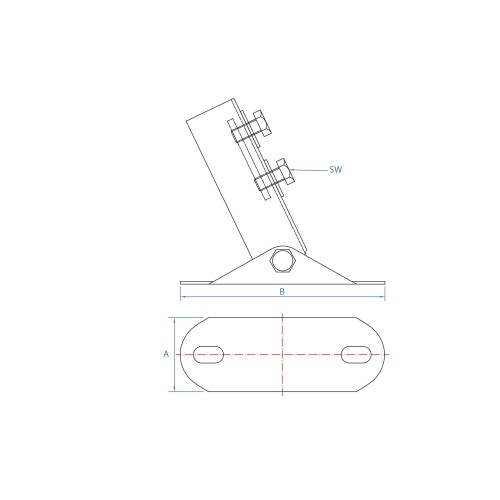 PR-X [CP] Soportes para cargas pesadas Indextrut. Soporte regulable Indextrut